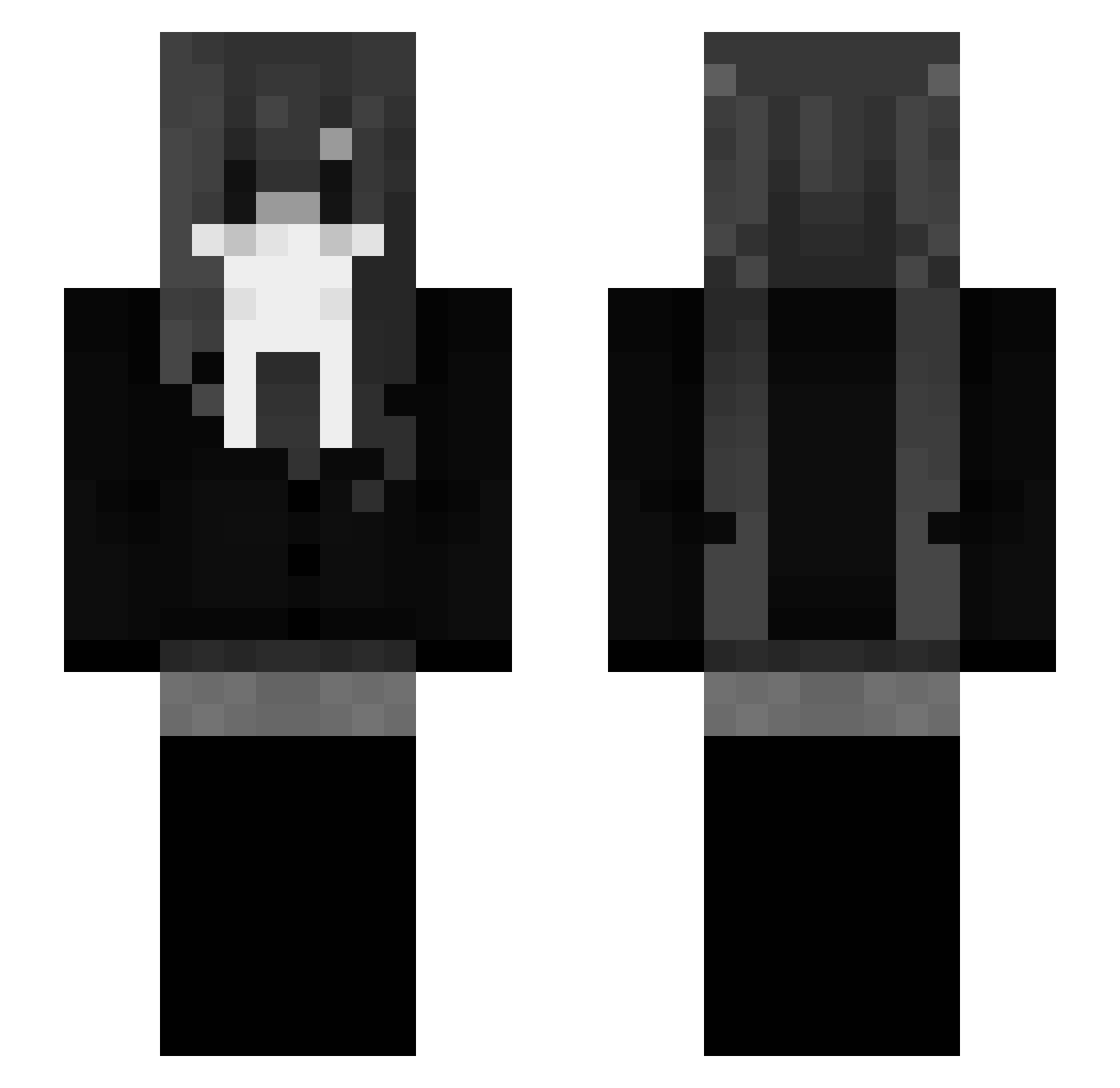 KochamDanielaaa_ Minecraft skin, front and back view