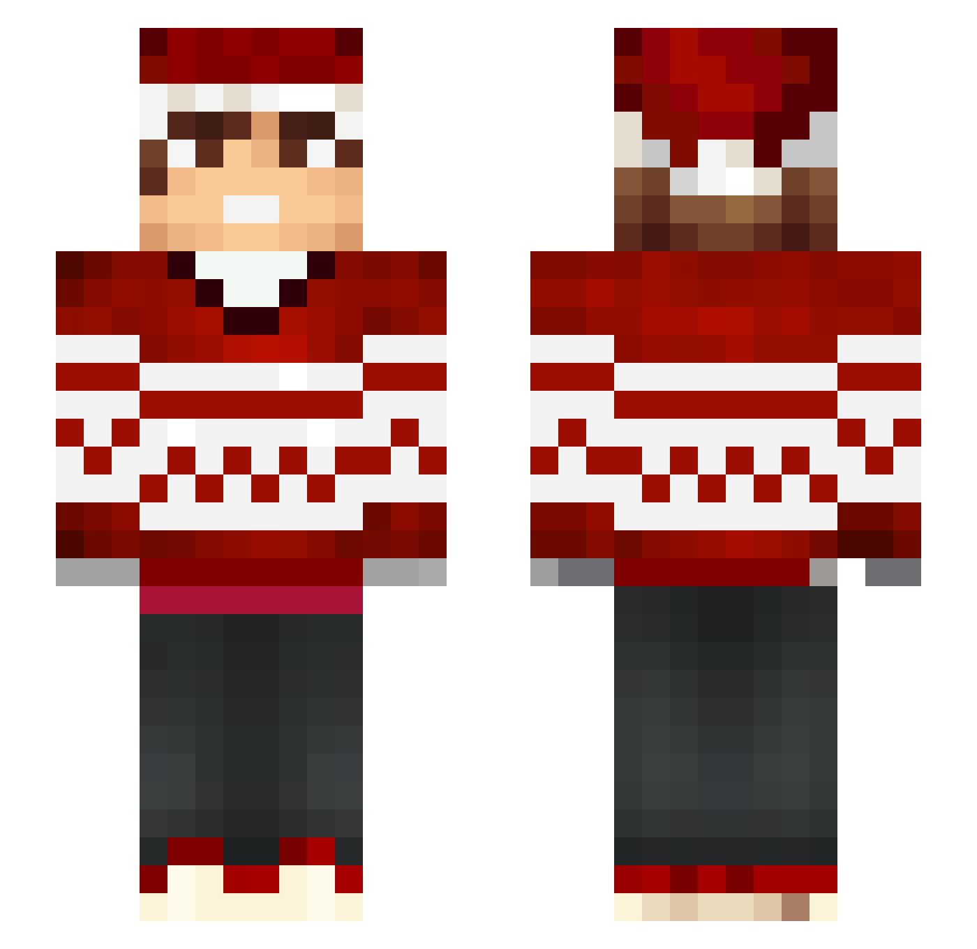 stepaan_ Minecraft skin, front and back view