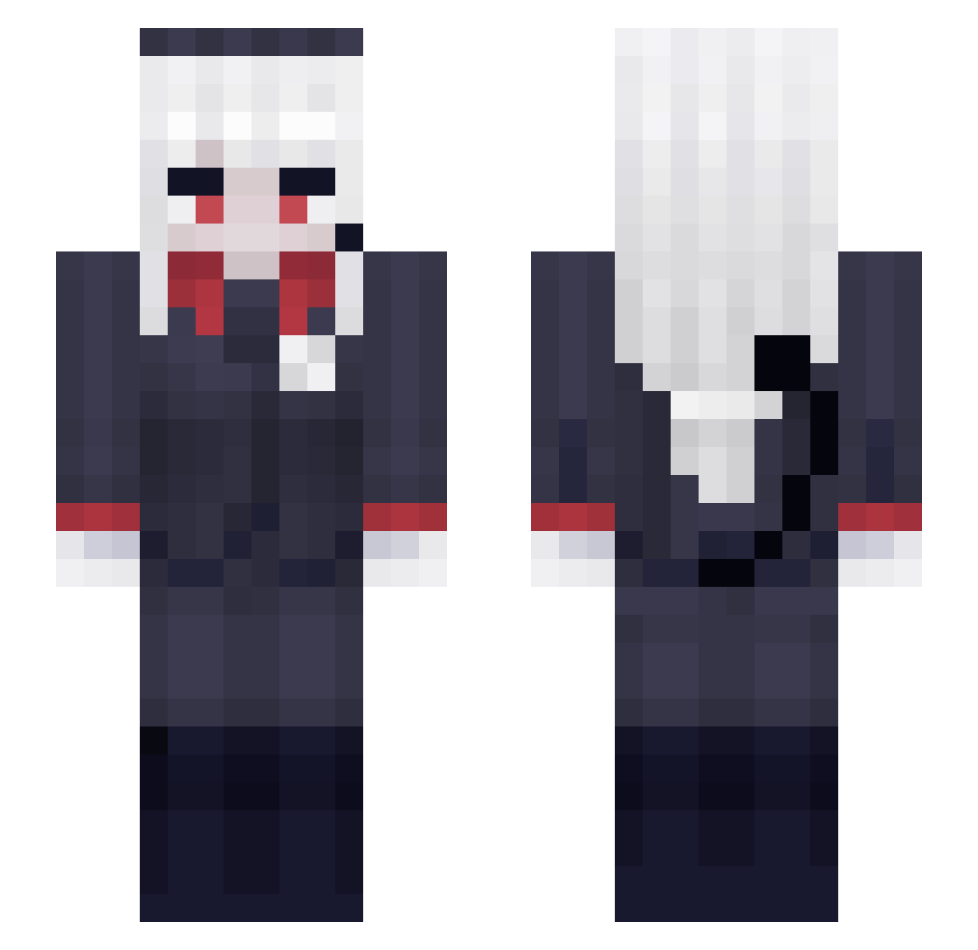 mochipon1 Minecraft skin, front and back view