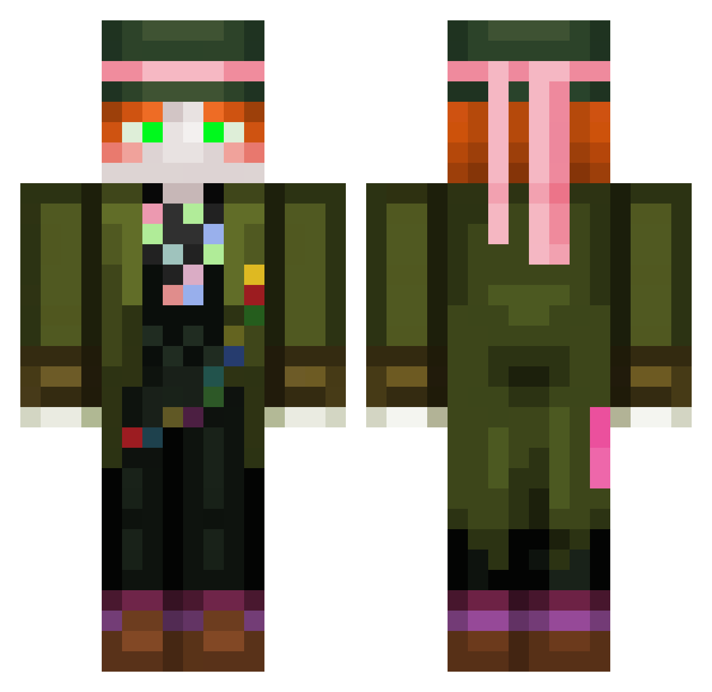 _Mazza_ Minecraft skin, front and back view