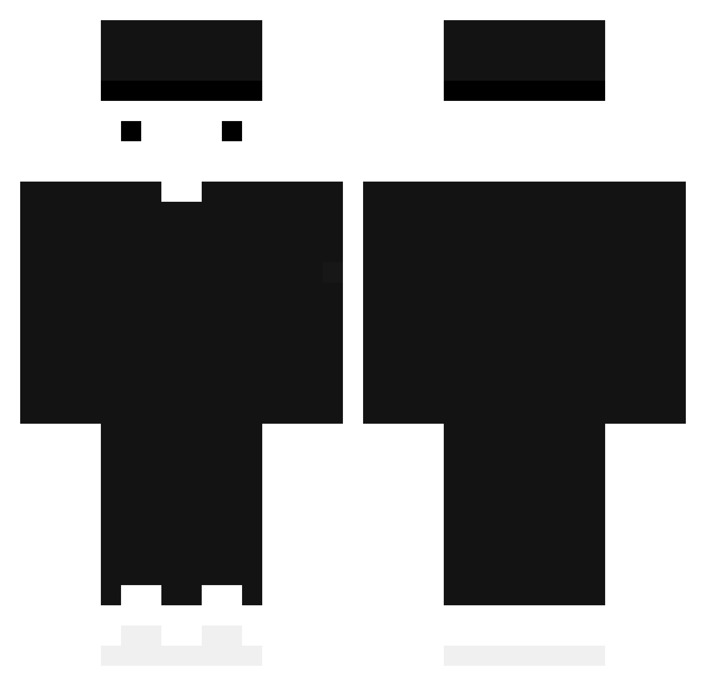 topban82 Minecraft skin, front and back view