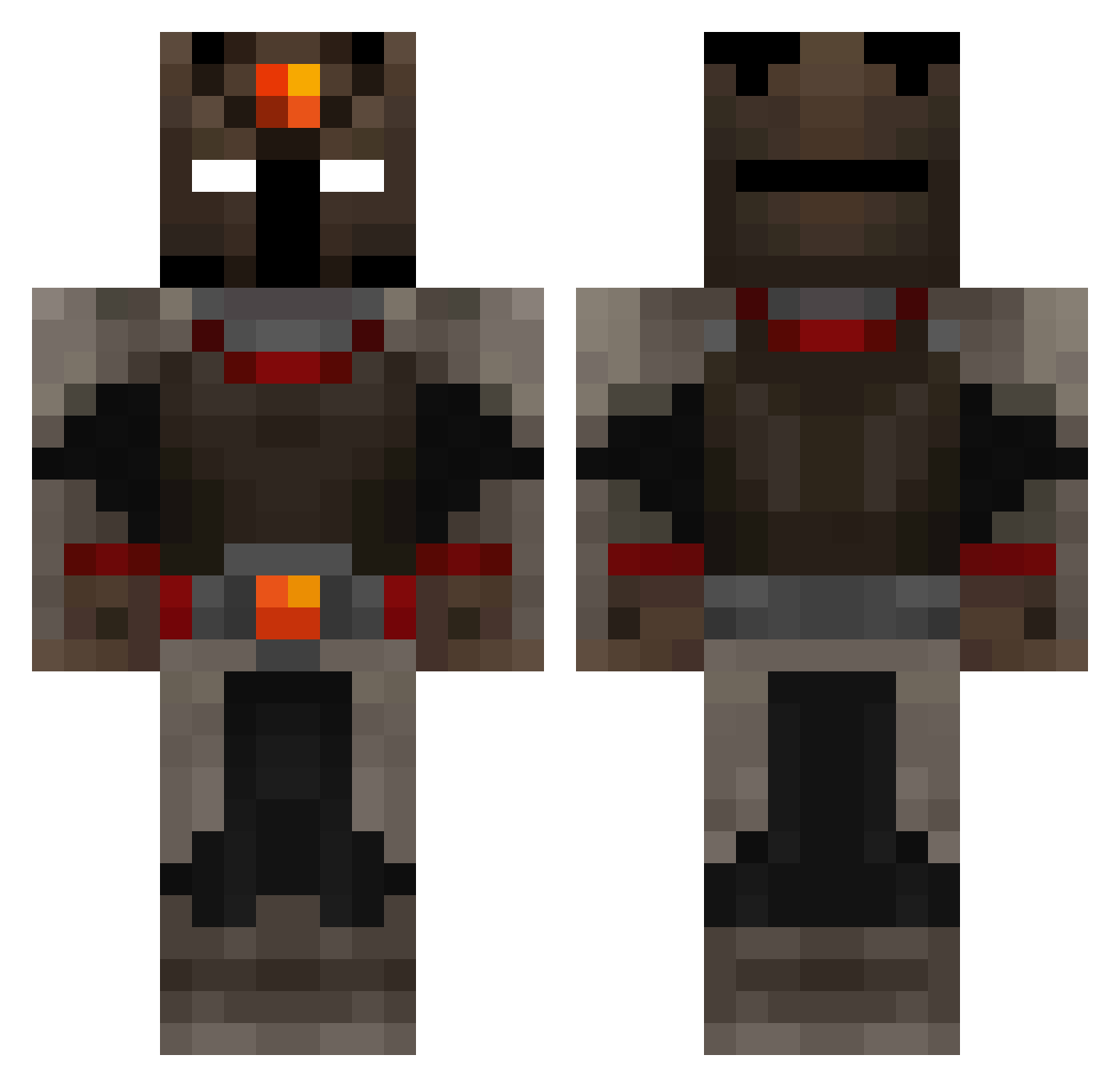 Pedro_Diaz22 Minecraft skin, front and back view