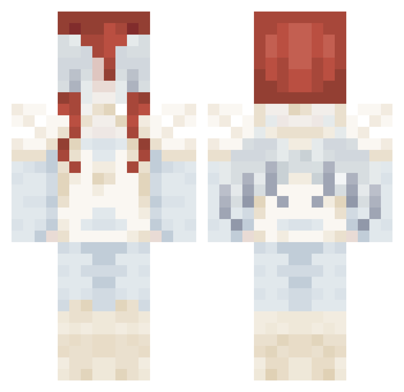 lawof_sines Minecraft skin, front and back view