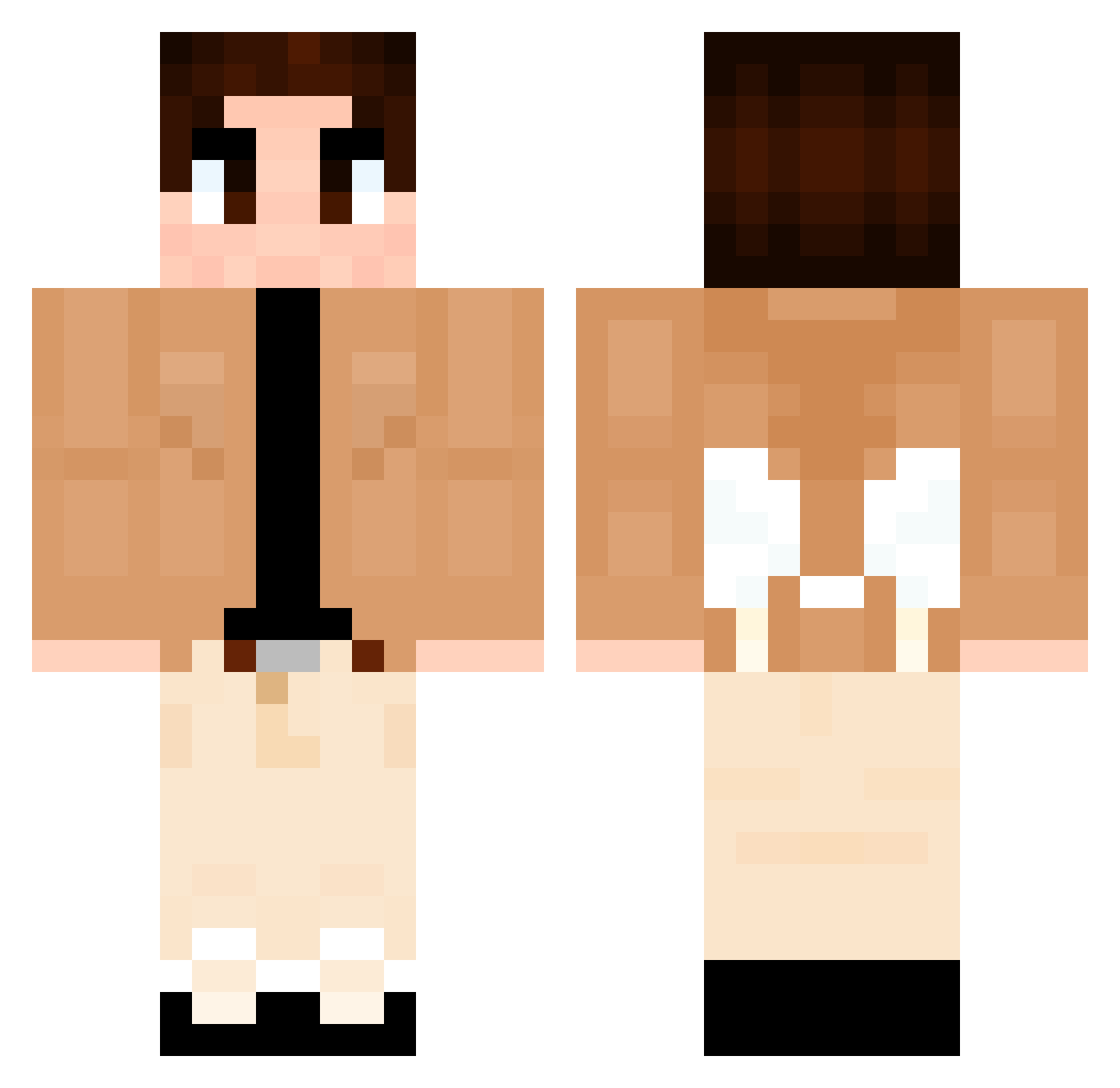 Dor_k_othy Minecraft skin, front and back view