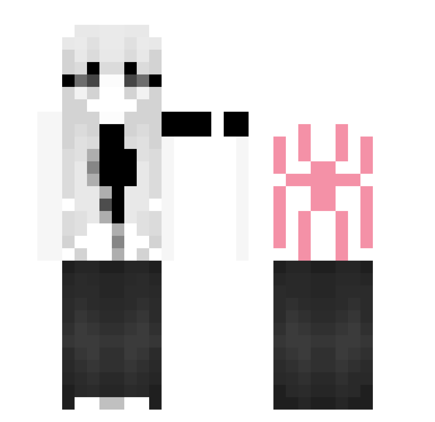 Stikkz_ Minecraft skin, front and back view