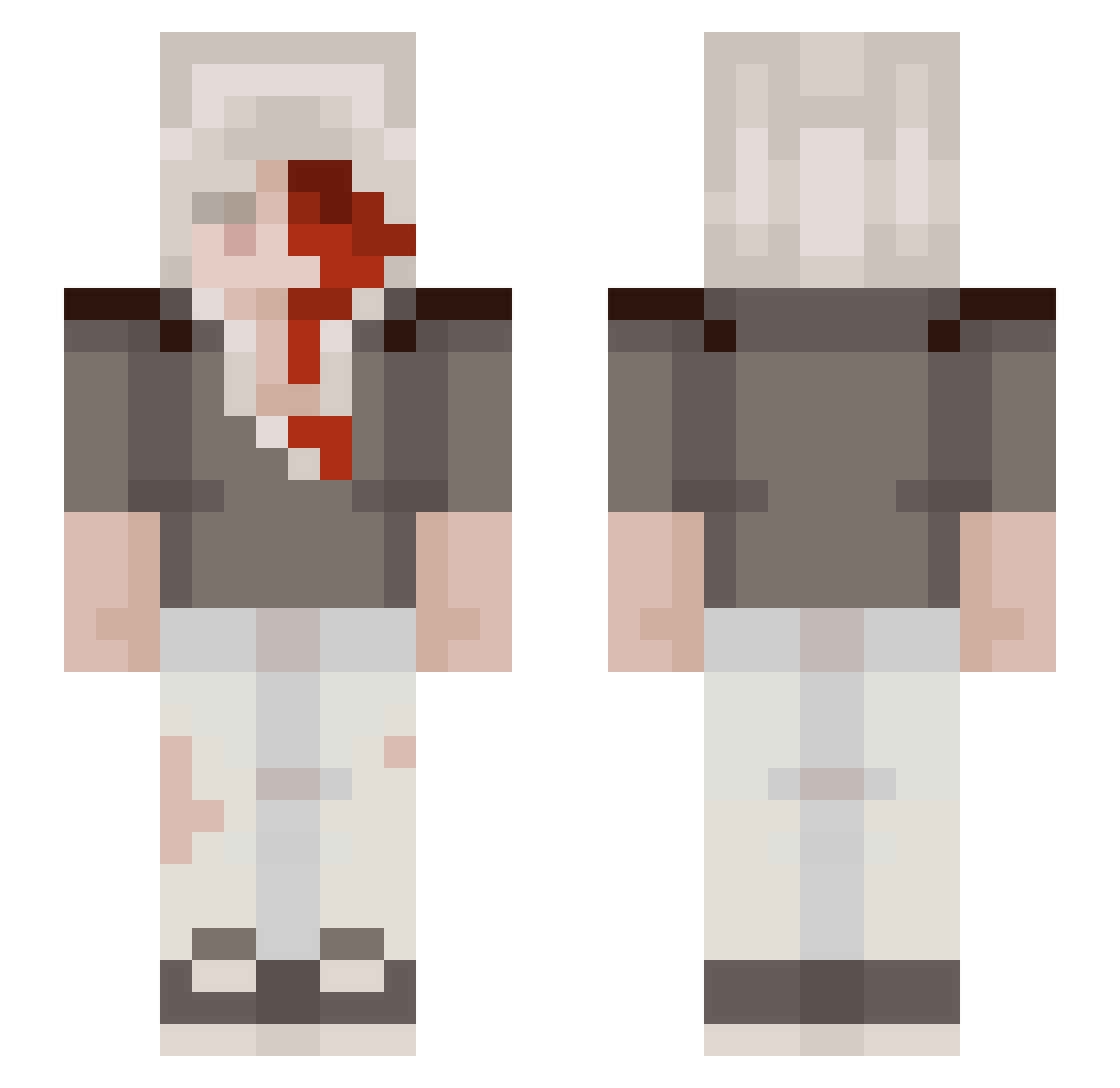 Aiden_er Minecraft skin, front and back view