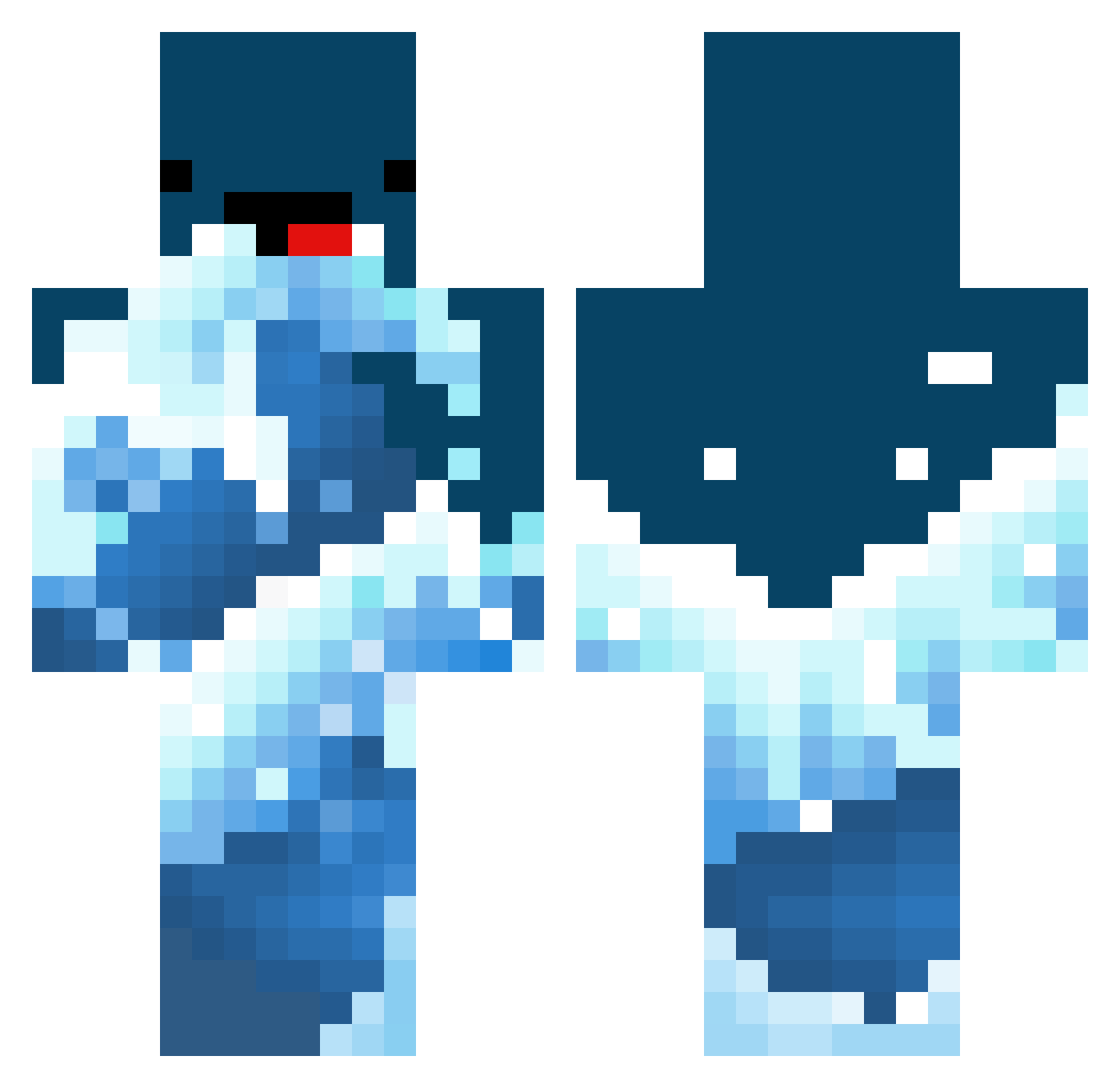 __Jps Minecraft skin, front and back view