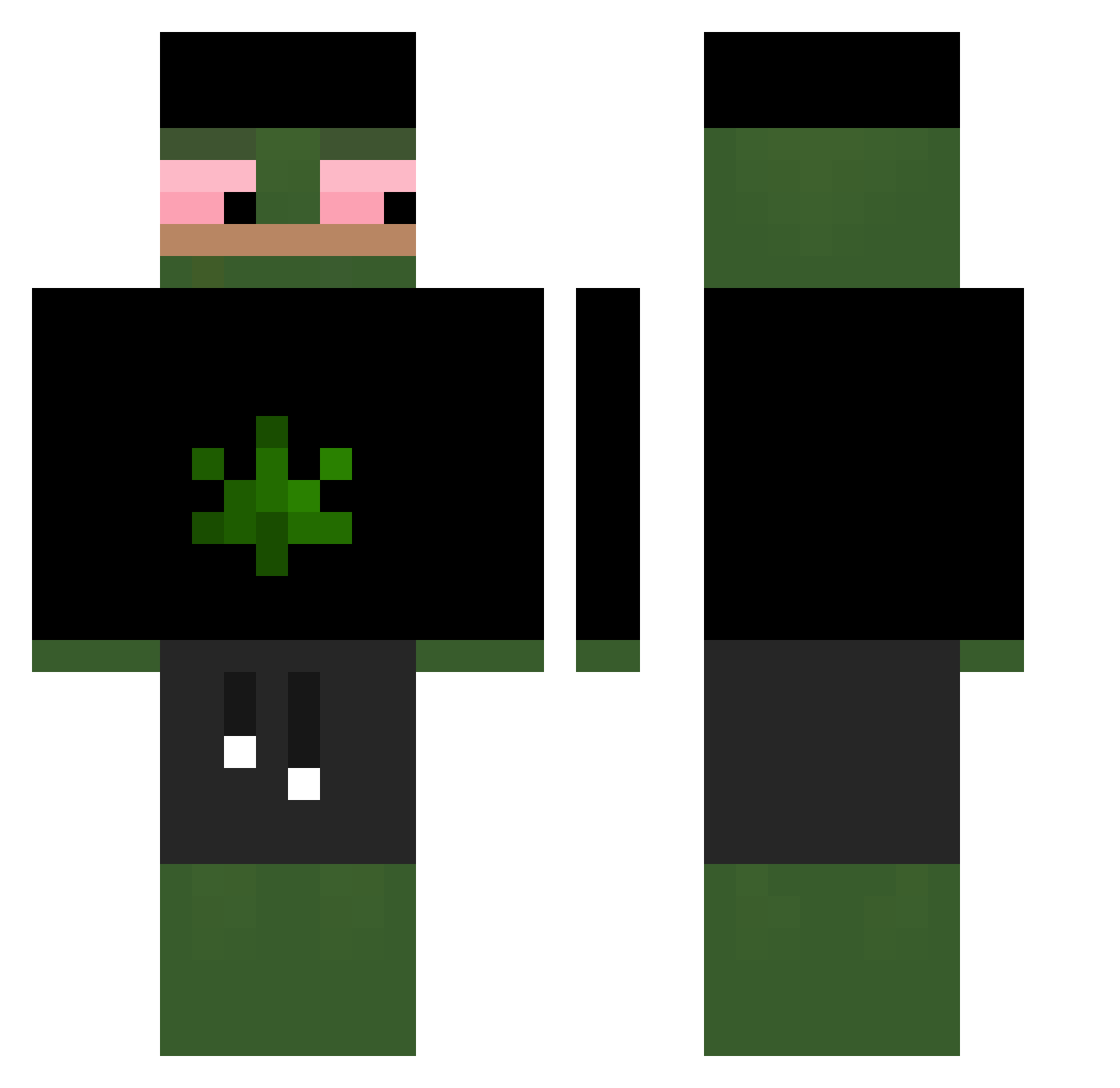 dropped_by_67ms Minecraft skin, front and back view