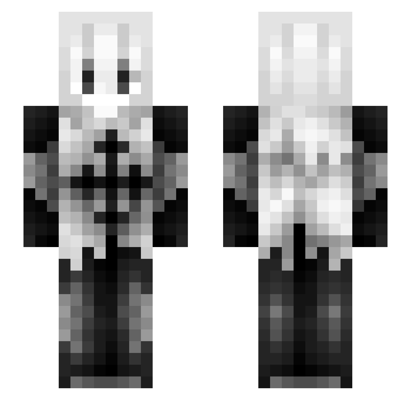 xomatthew_ Minecraft skin, front and back view