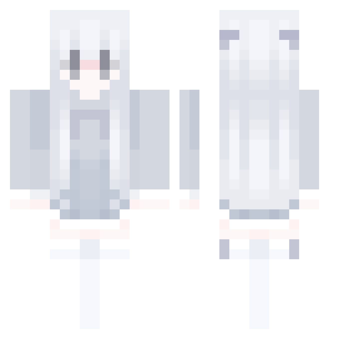the_karoleq95 Minecraft skin, front and back view