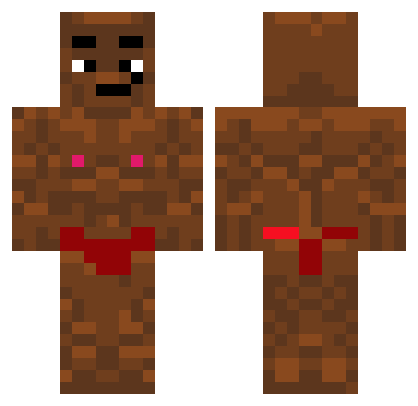 logicmeans2 Minecraft skin, front and back view