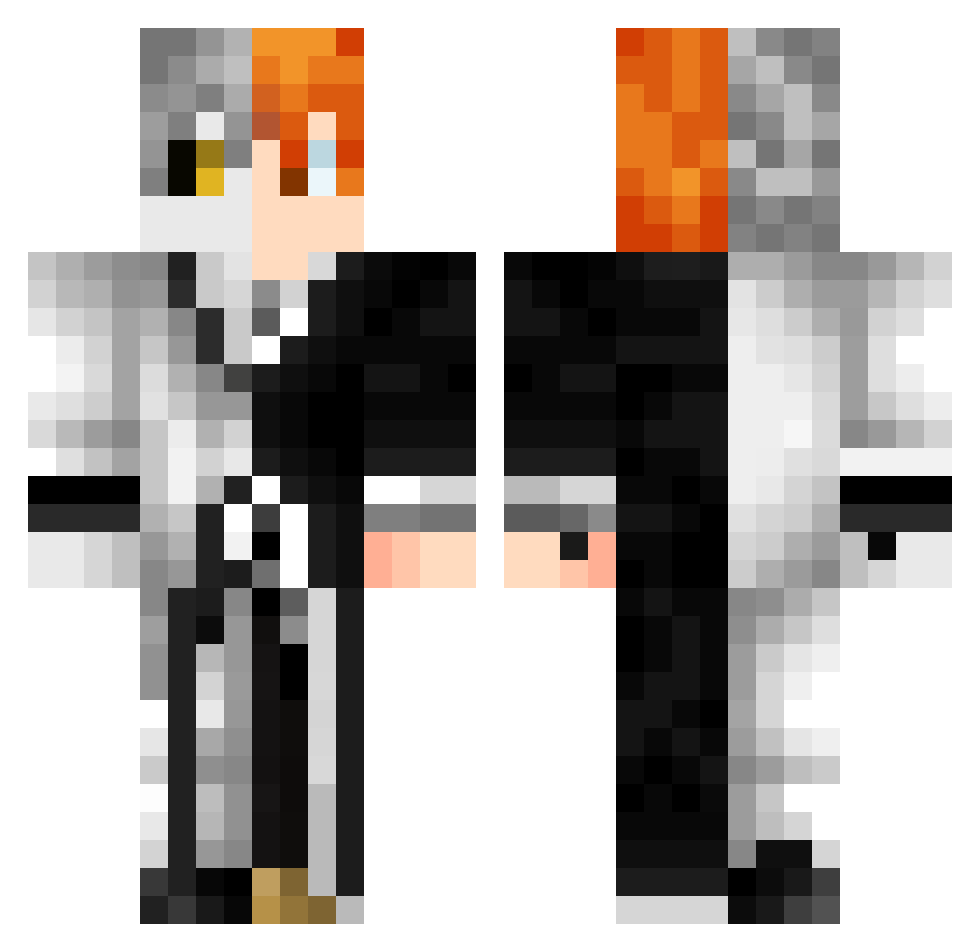 yory_muru Minecraft skin, front and back view