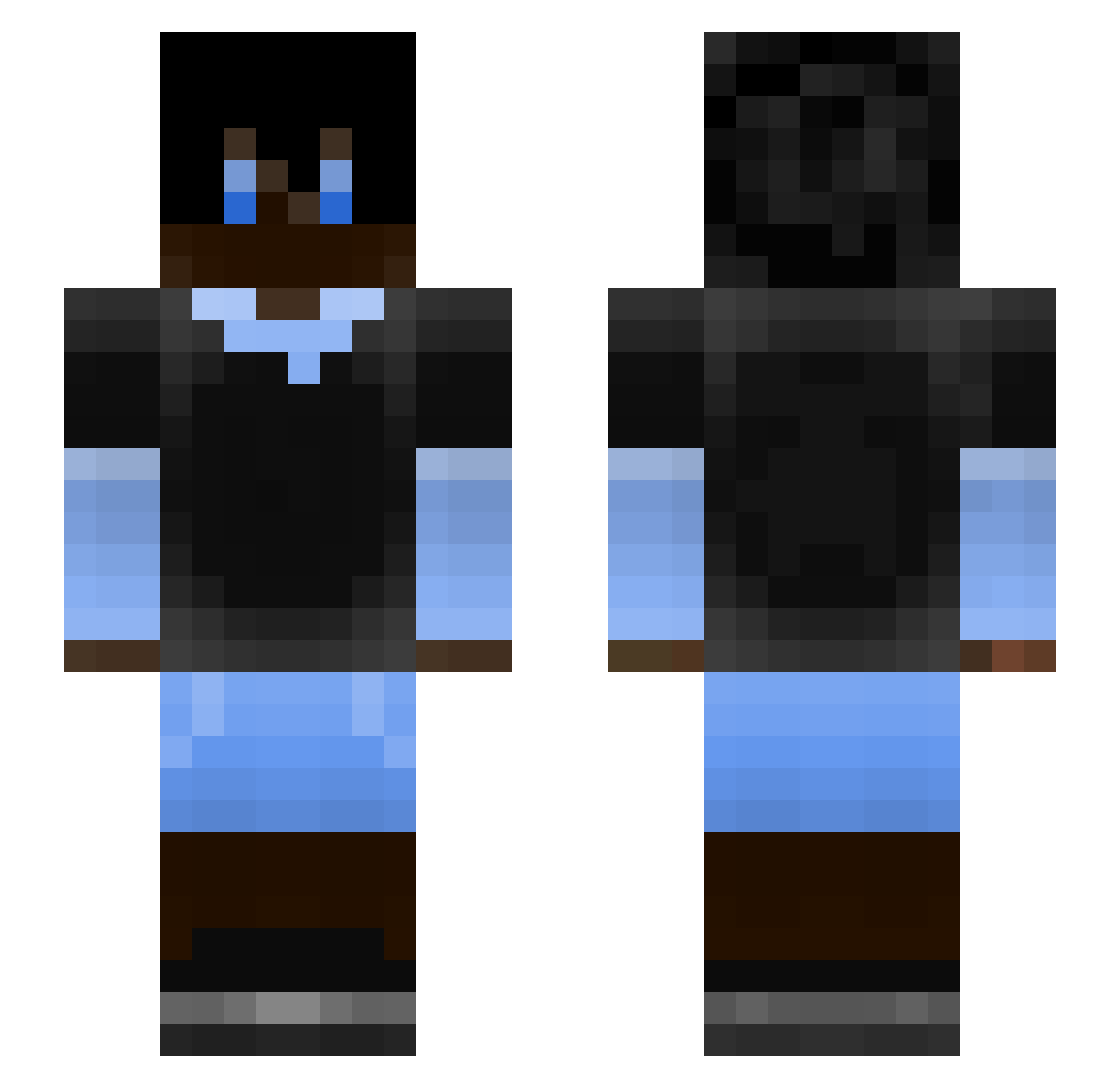 fgcmarios Minecraft skin, front and back view