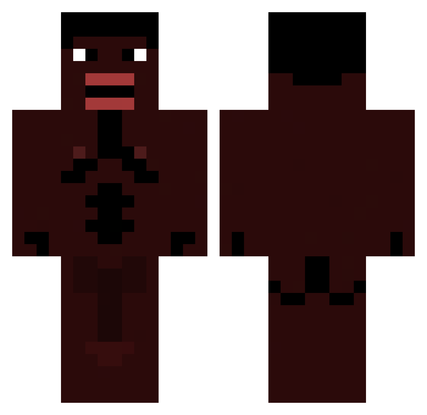 tytan_mc27 Minecraft skin, front and back view