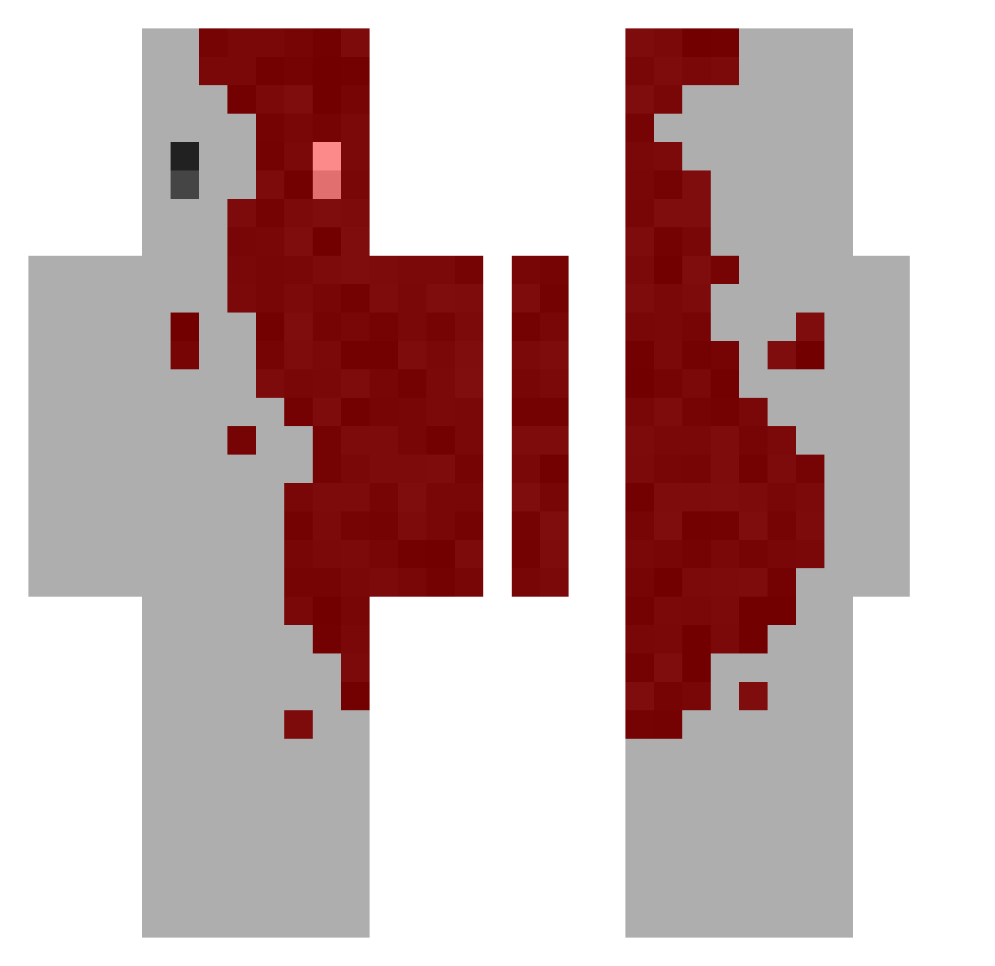 Pepi220515 Minecraft skin, front and back view