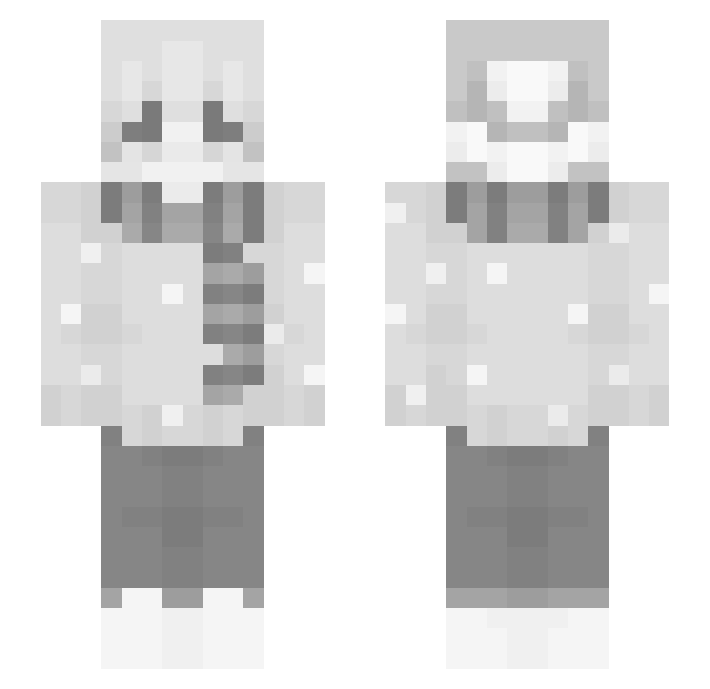 _T3ch Minecraft skin, front and back view