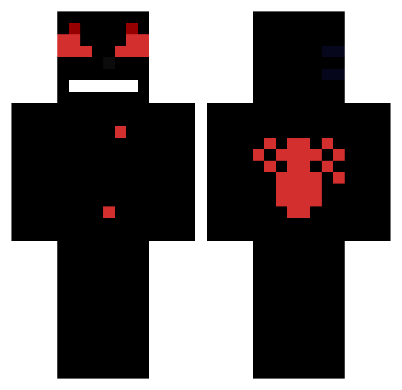 Slayeer__ Minecraft skin, front and back view