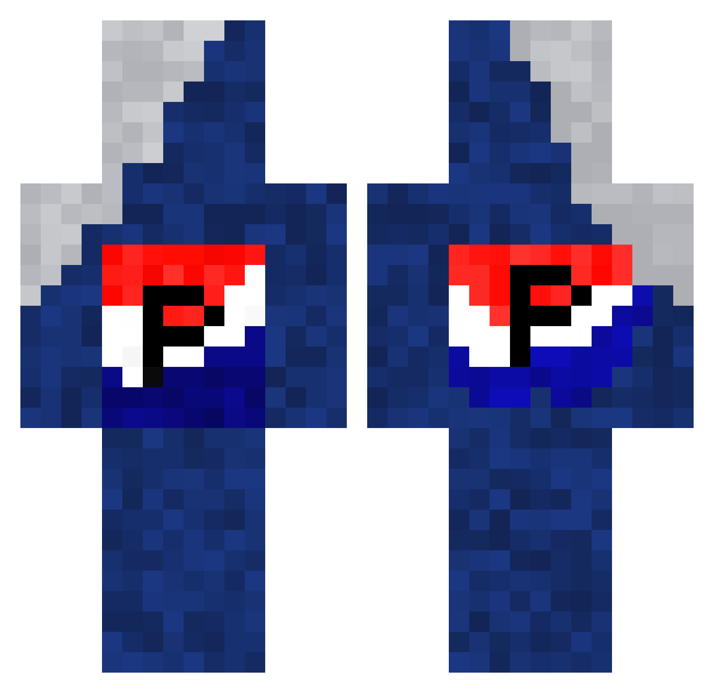 Einar_Bjorn Minecraft skin, front and back view