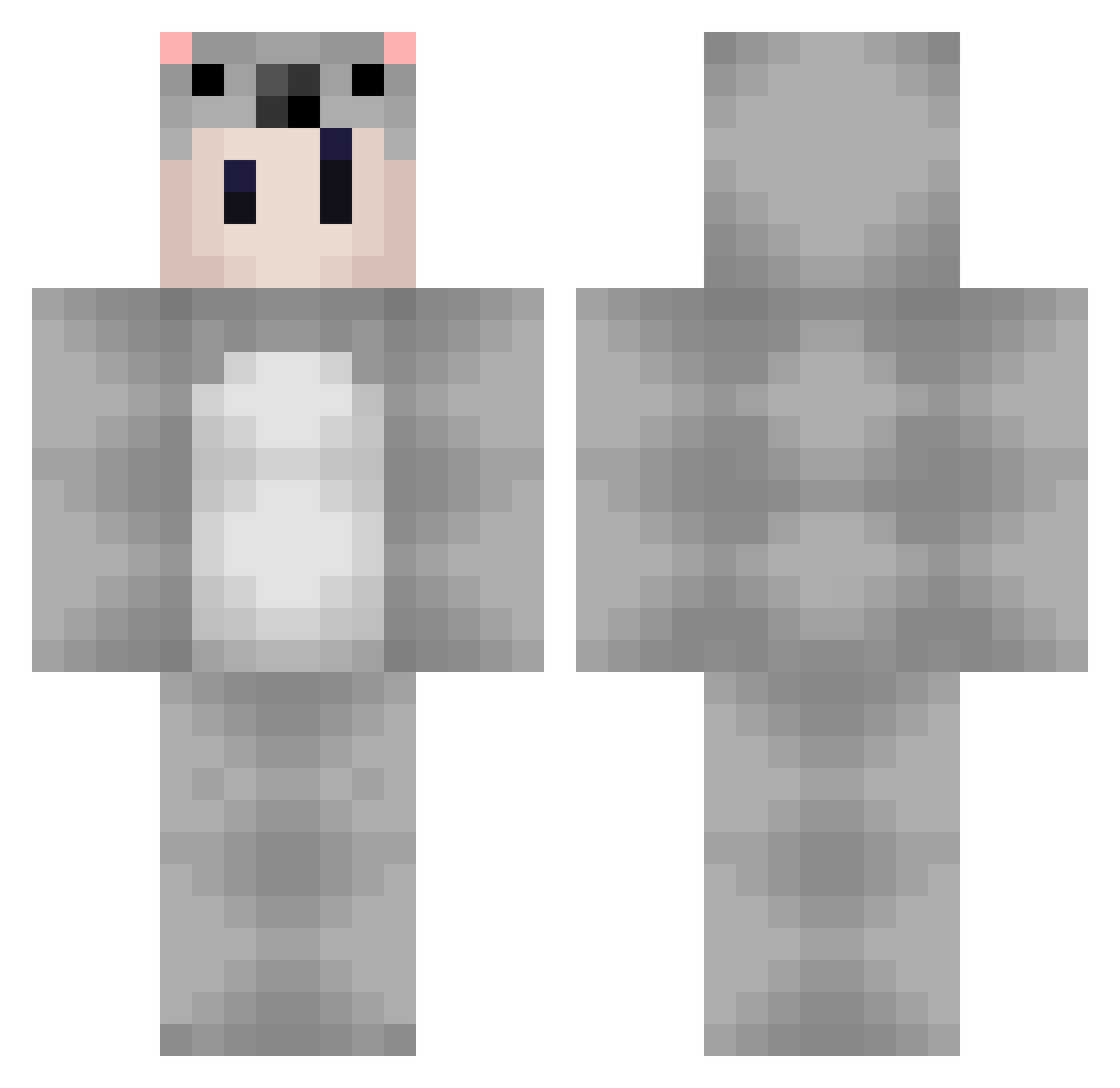 _mnu Minecraft skin, front and back view