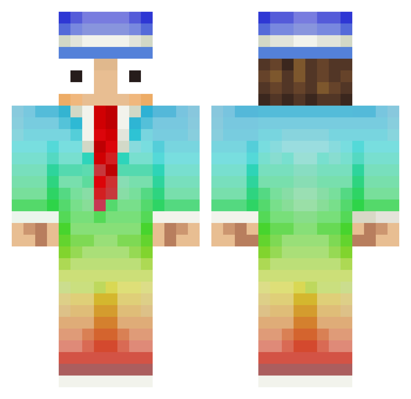_MaxTi_ Minecraft skin, front and back view