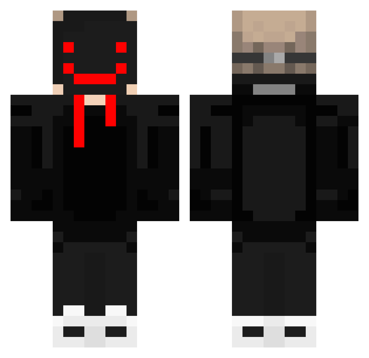 vojtanovak13 Minecraft skin, front and back view