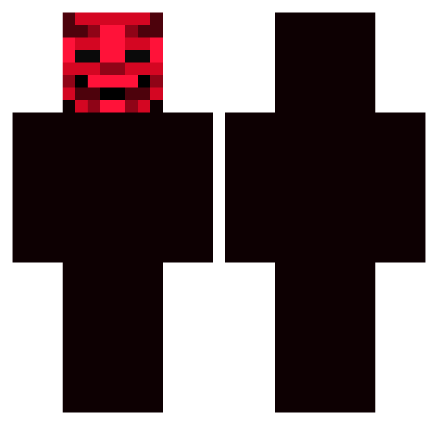 golgauth28 Minecraft skin, front and back view