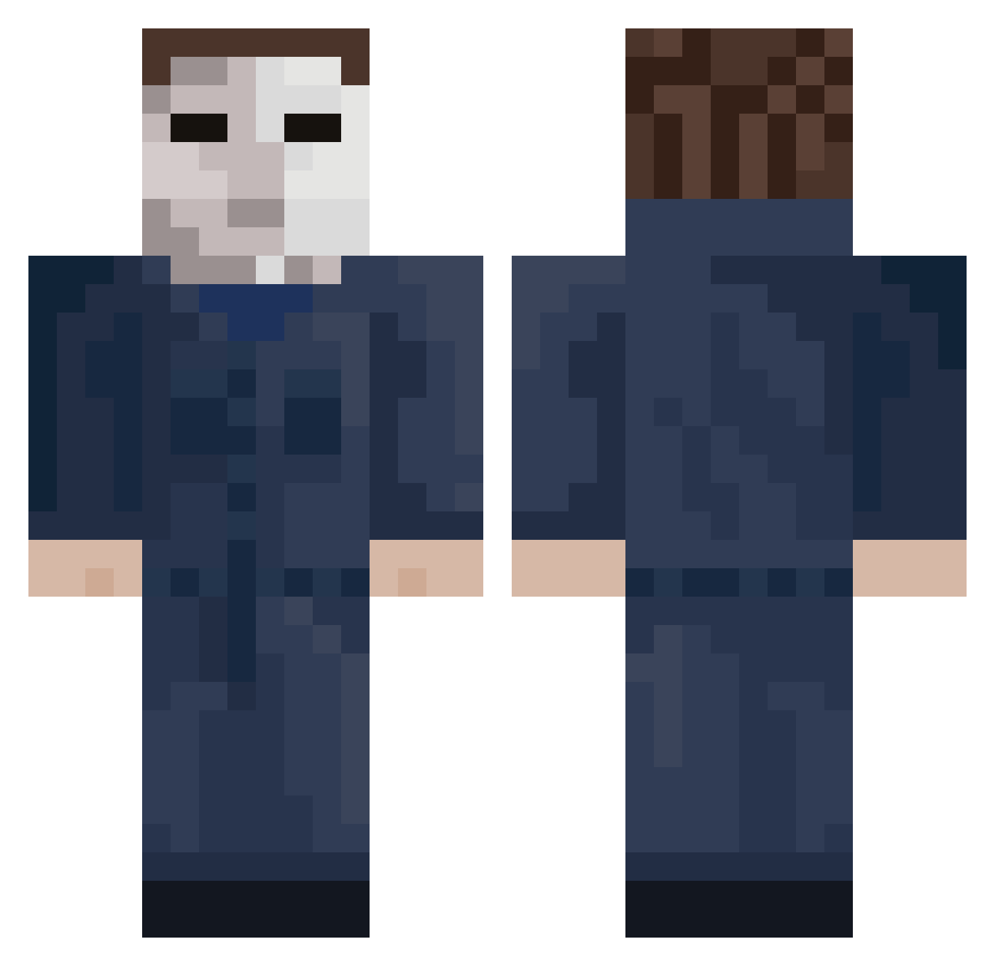 phonic_s Minecraft skin, front and back view