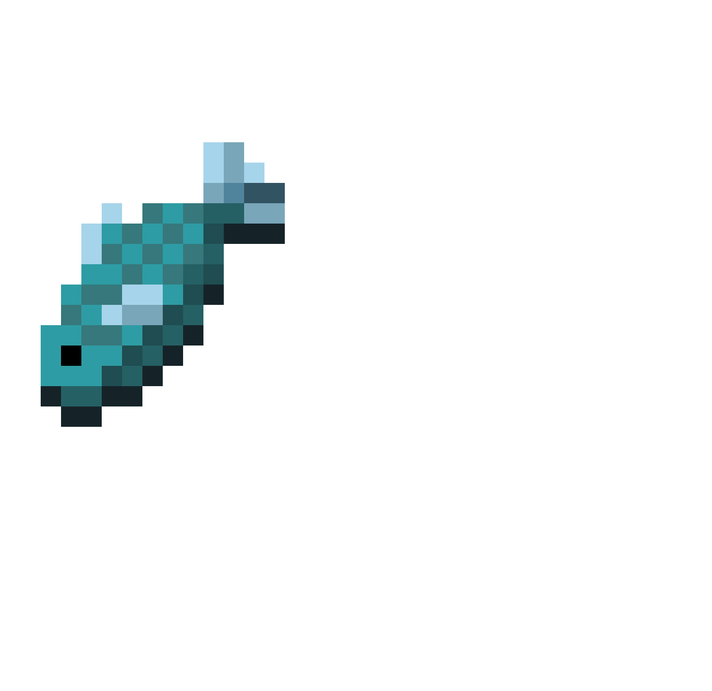 avesta Minecraft skin, front and back view