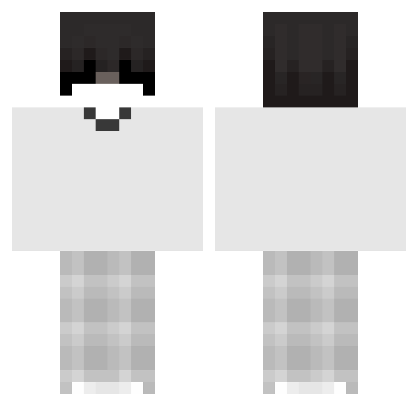 rezerwa99 Minecraft skin, front and back view