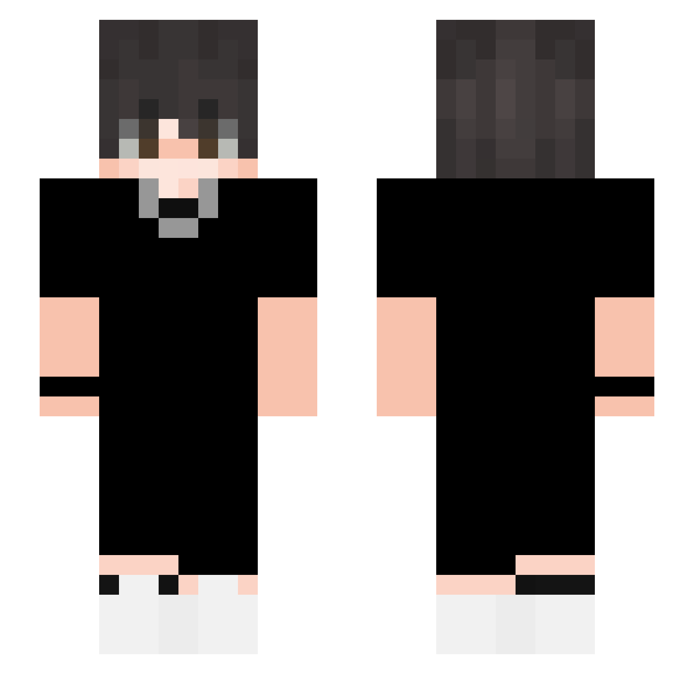 Iss_Nach00 Minecraft skin, front and back view