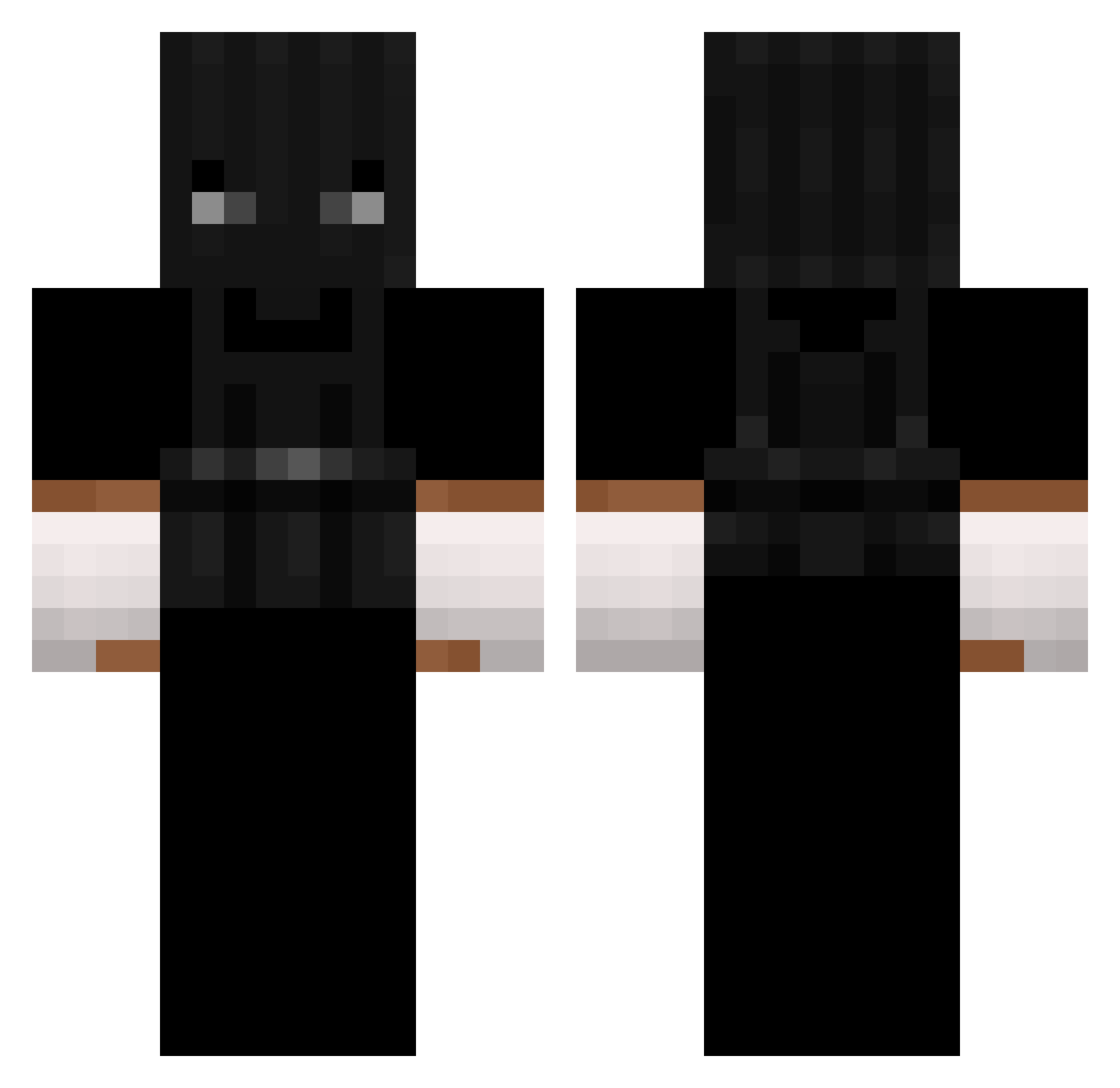 Drakess_ Minecraft skin, front and back view