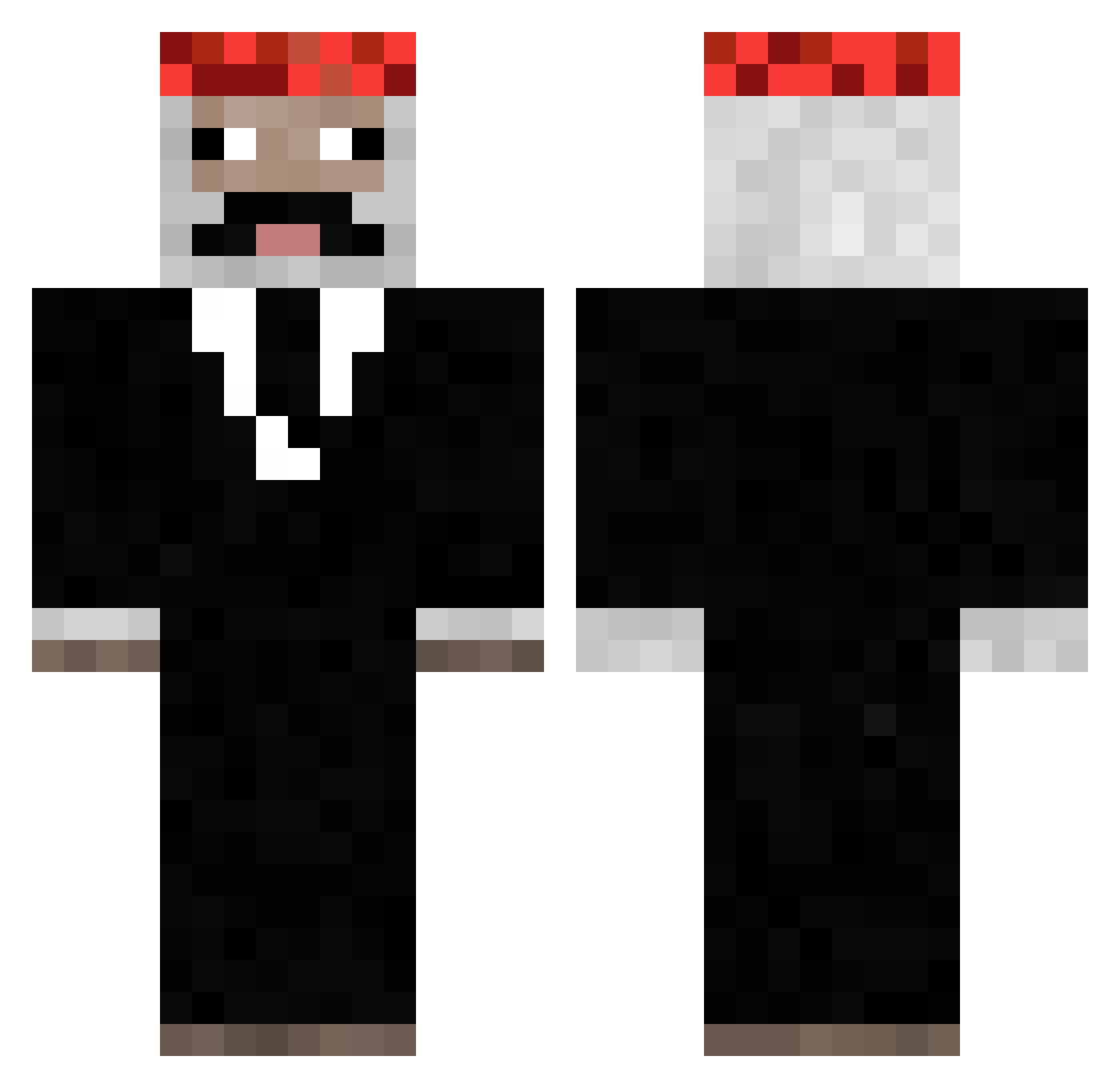 _____Griff_____ Minecraft skin, front and back view