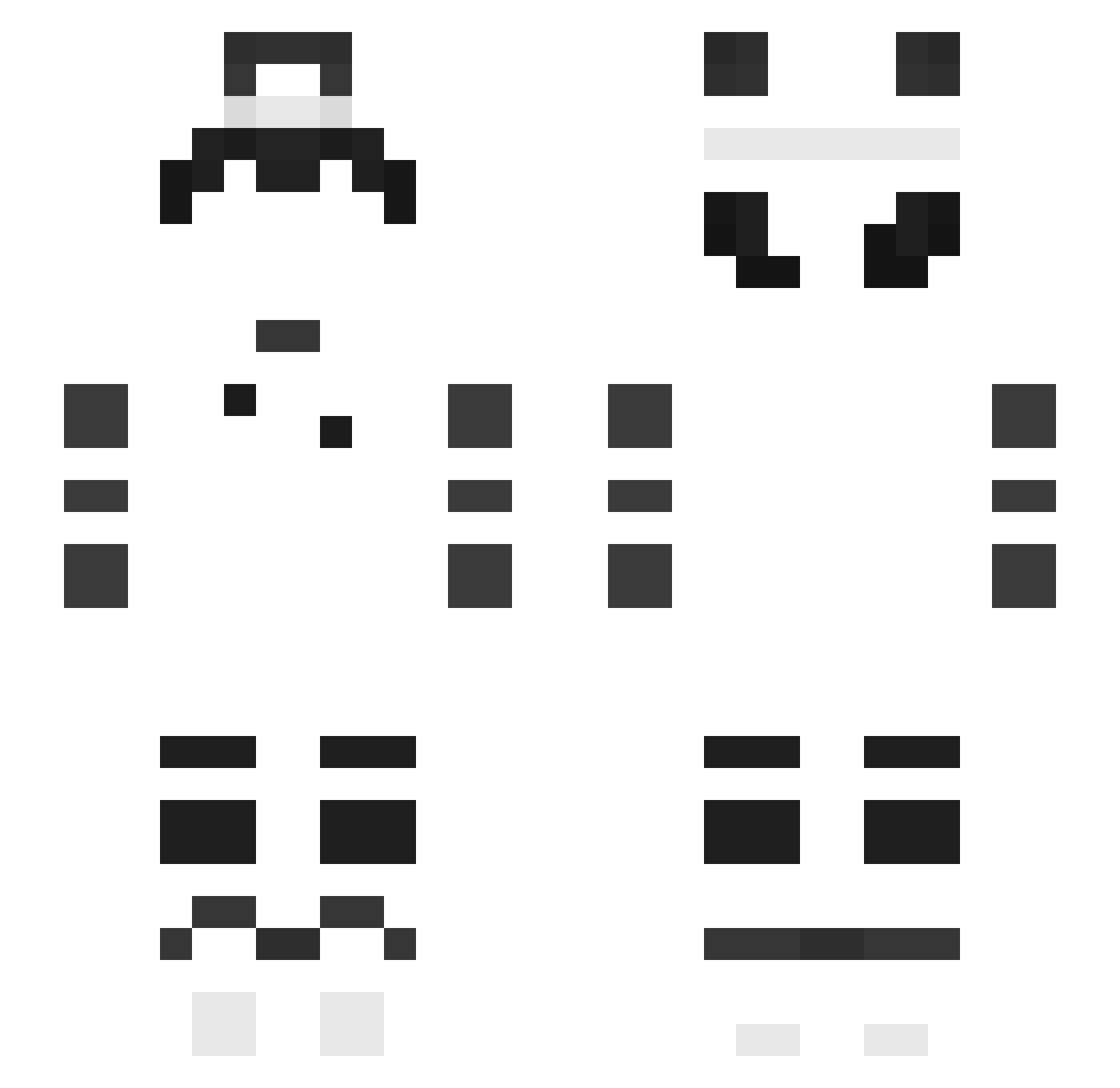 Dewa_Pino Minecraft skin, front and back view