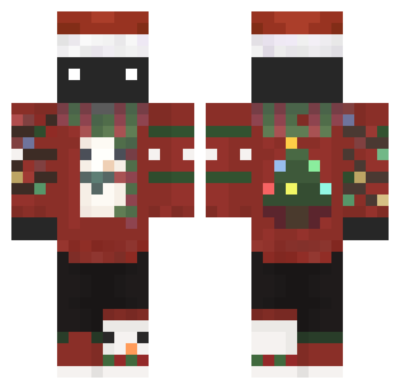 bigmom2003 Minecraft skin, front and back view