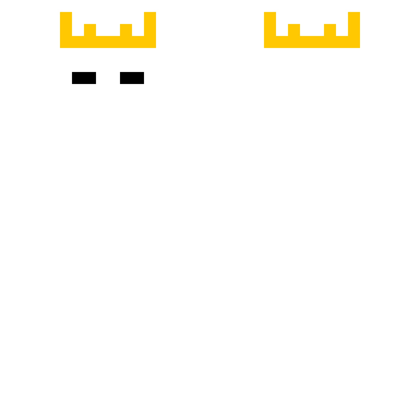 shengli777 Minecraft skin, front and back view