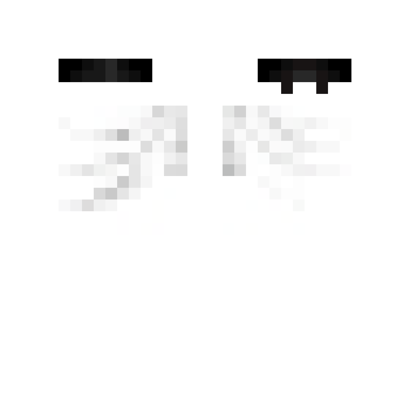 Sync_havime Minecraft skin, front and back view