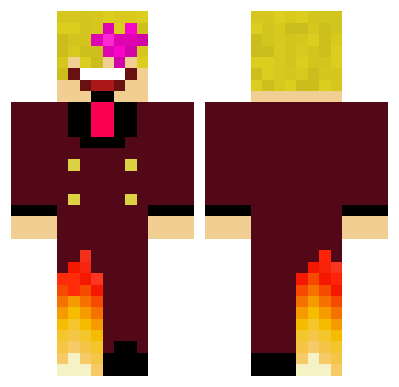 mari0_er1k Minecraft skin, front and back view