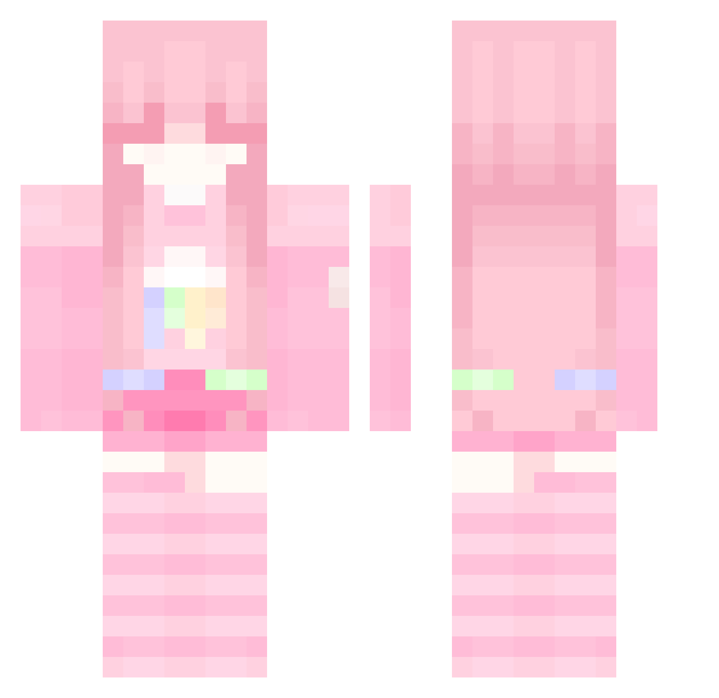 dfsa0420_YT Minecraft skin, front and back view