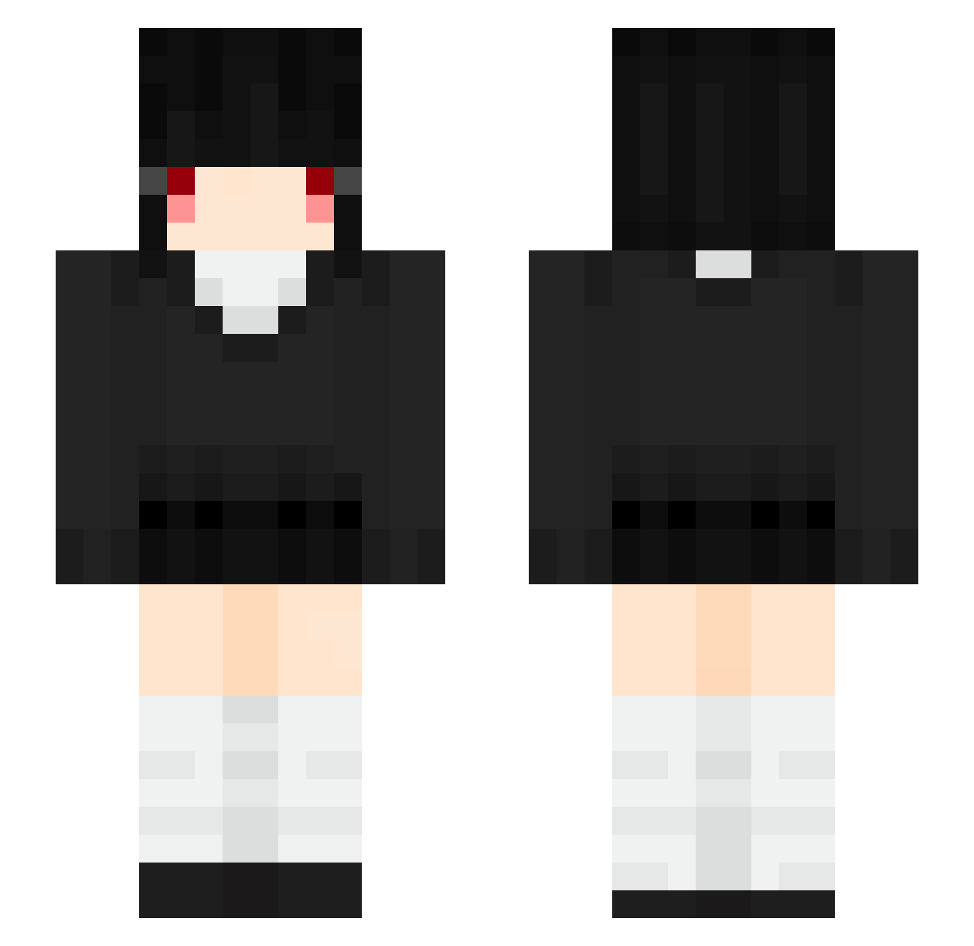 RRRR__726 Minecraft skin, front and back view