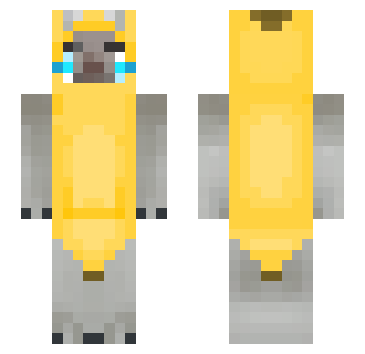 5Lamp Minecraft skin, front and back view