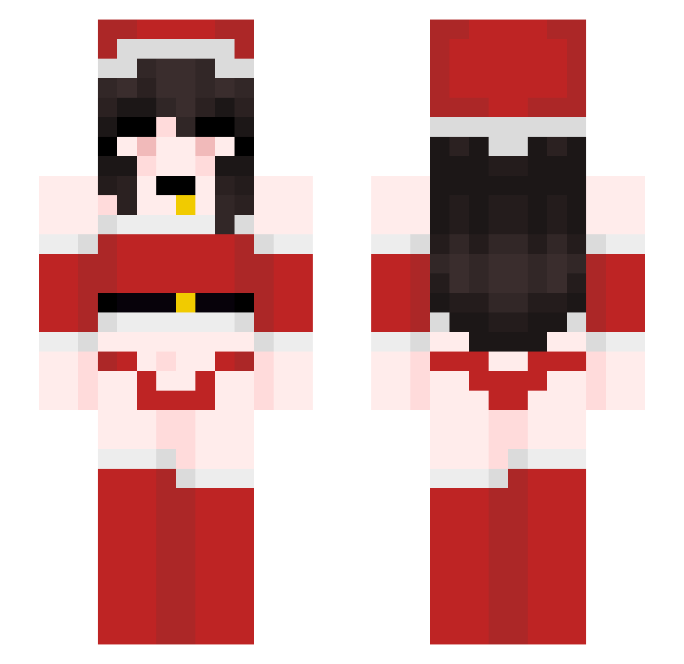 Bing_Bing_Bing Minecraft skin, front and back view