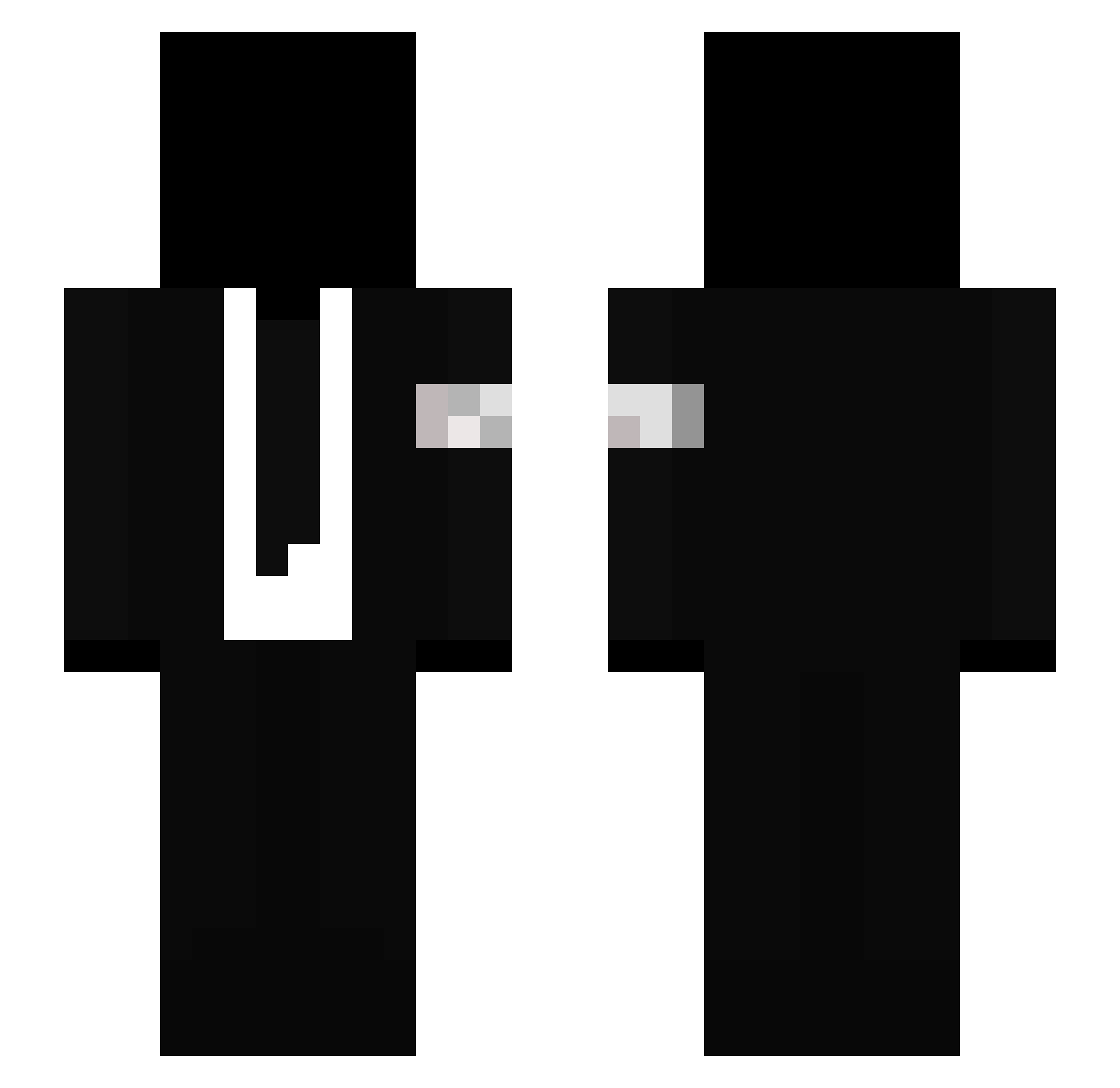 WiezaZegar0wa Minecraft skin, front and back view