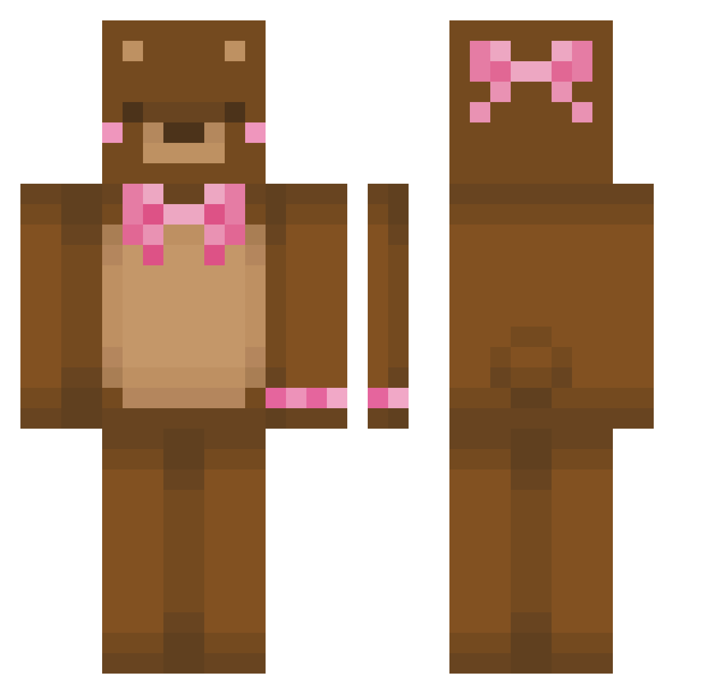 Dr_colnelson_ Minecraft skin, front and back view