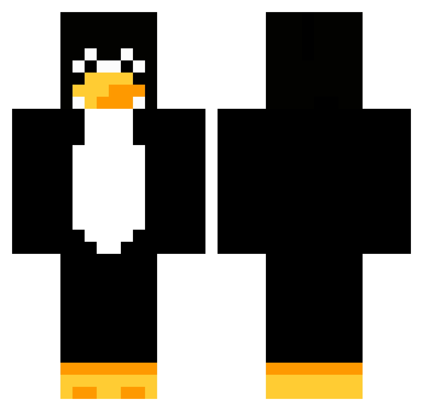 grzegool1 Minecraft skin, front and back view