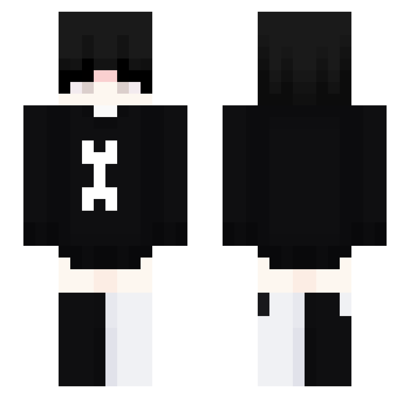pay8479 Minecraft skin, front and back view