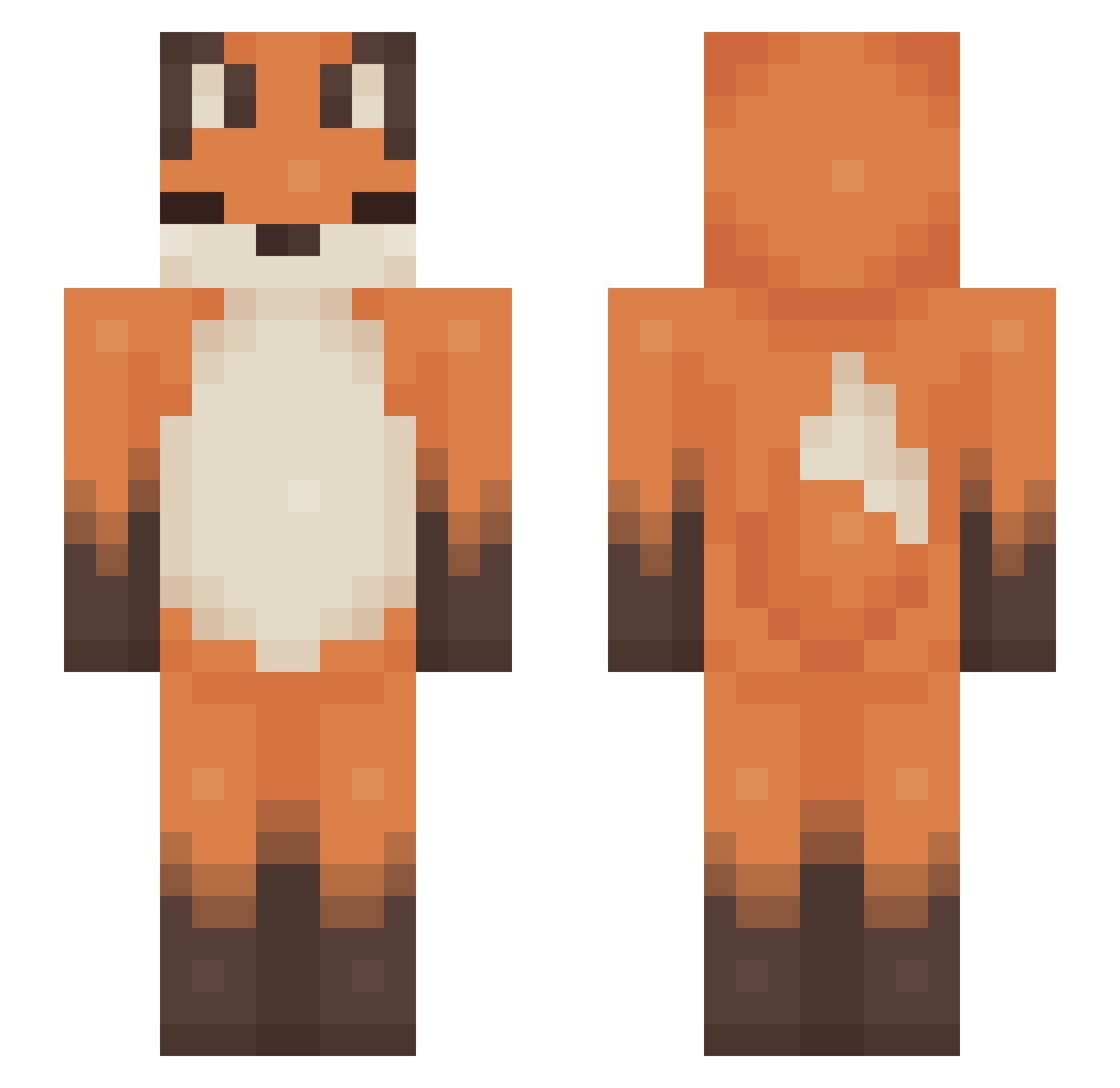 Phalo__ Minecraft skin, front and back view