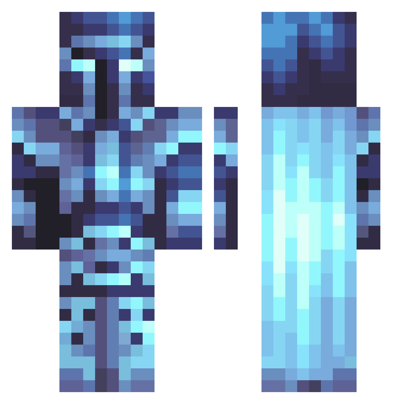 rafex__ Minecraft skin, front and back view