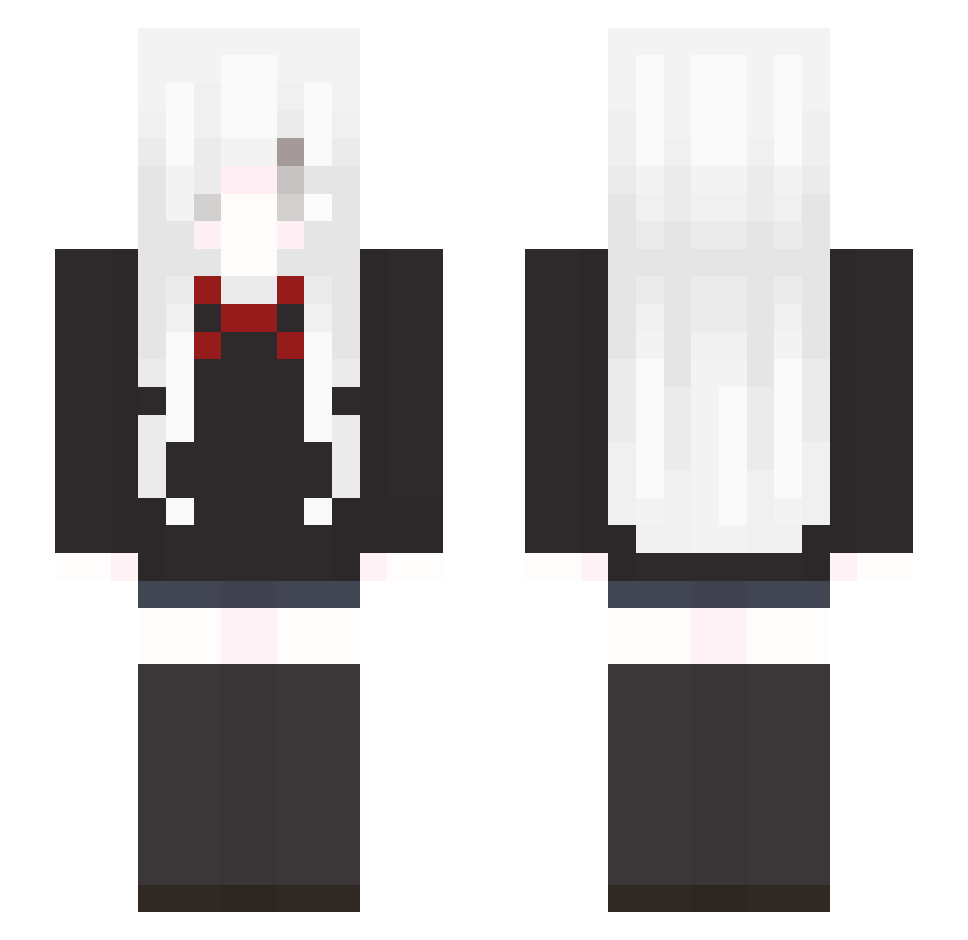 greenteapig0714 Minecraft skin, front and back view