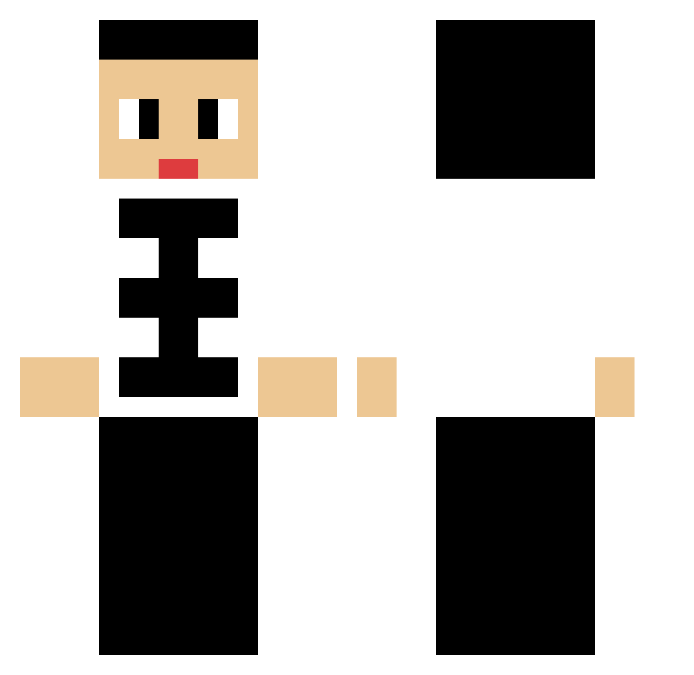 eunchan_zzang Minecraft skin, front and back view