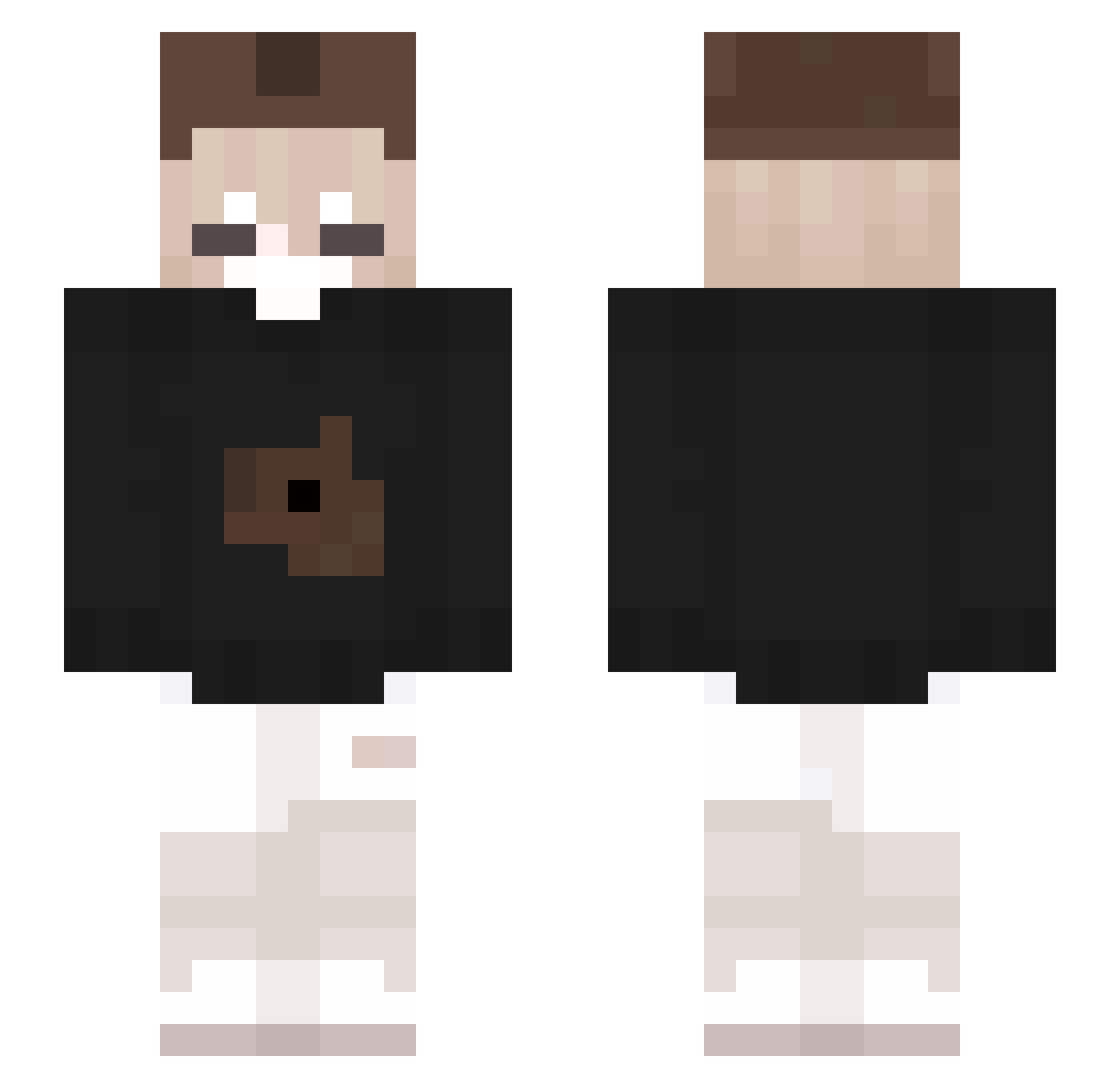 schnorres0211 Minecraft skin, front and back view